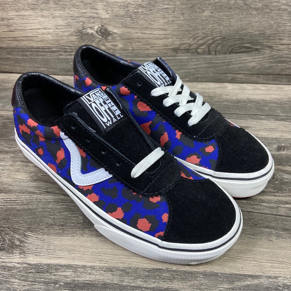 NEW Vans Sport Sneakers ‘Surf the Web’ Leopard